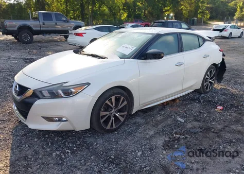 2017 Nissan Maxima 3.5 S из США, поврежденный, VIN 1N4AA6AP6HC370269